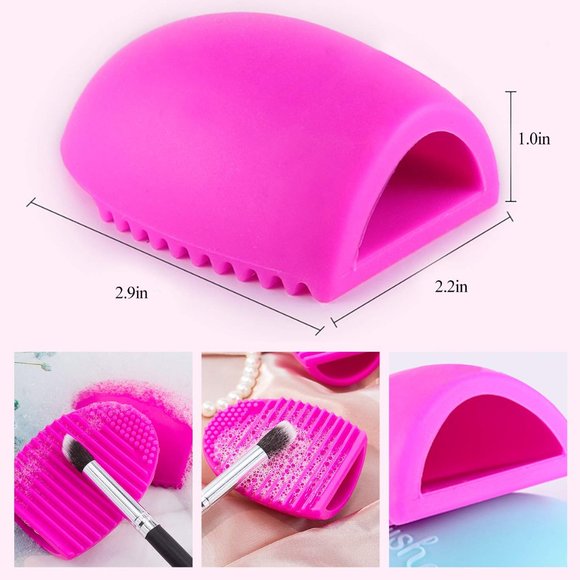 Makeup Brushes Set 19 pcs Silicone Face Mask brush - Picture 8 of 9